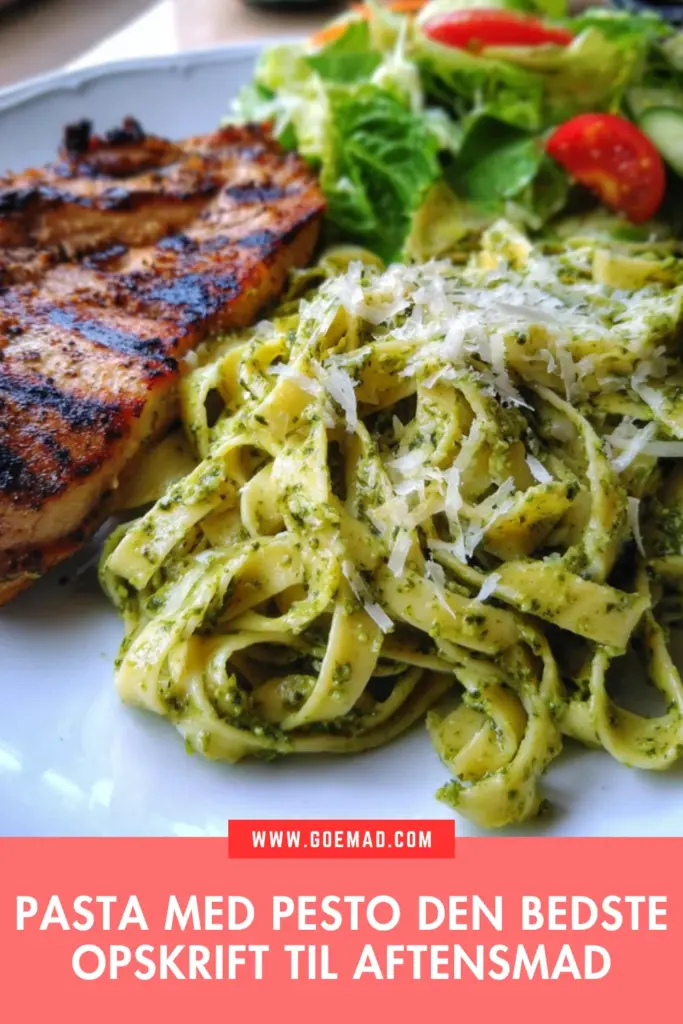 Nem pasta med pesto: sådan laver du den bedste version derhjemme