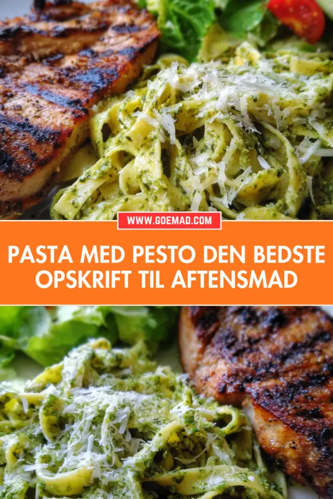 Nem pasta med pesto: sådan laver du den bedste version derhjemme