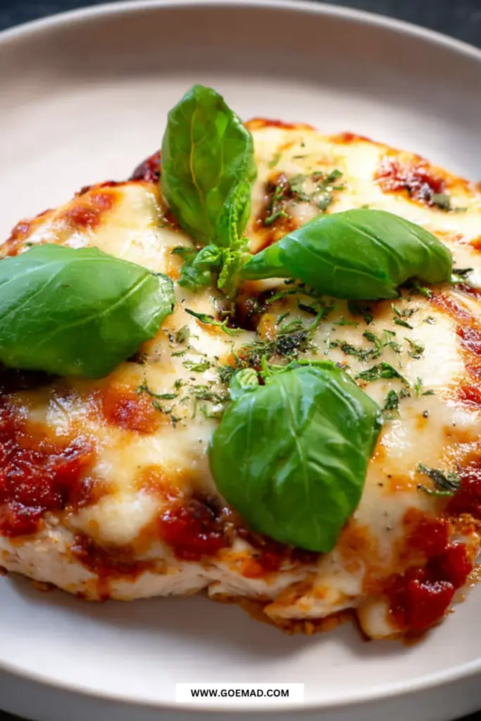 Saftig pizzakylling med smeltet ost og tomatsauce: nem hverdagsopskrift