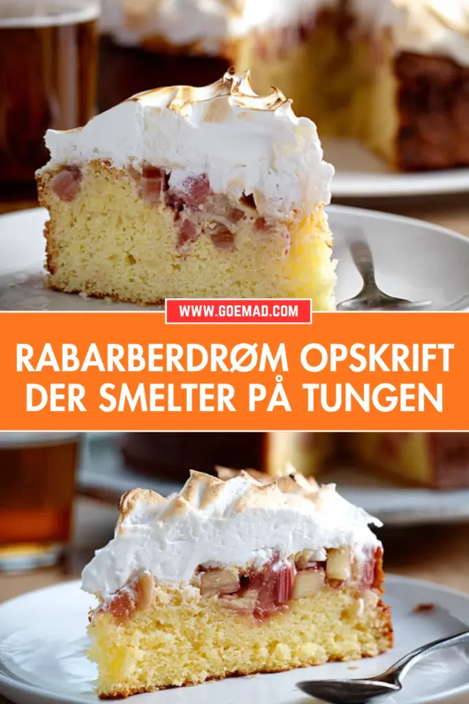 Rabarberdrøm: den klassiske opskrift der smelter på tungen