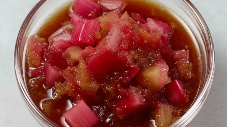 Klassisk rabarberkompot: den bedste hjemmelavede opskrift til sæsonen