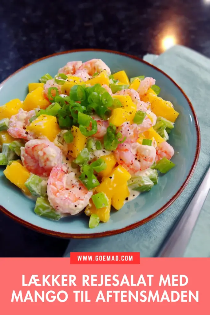 Rejesalat med mango til aftensmaden: nem hjemmelavet opskrift med friske smagsindtryk