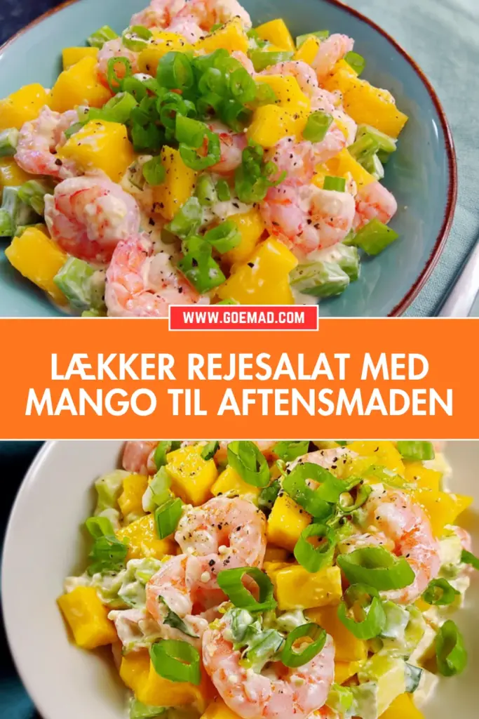 Rejesalat med mango til aftensmaden: nem hjemmelavet opskrift med friske smagsindtryk
