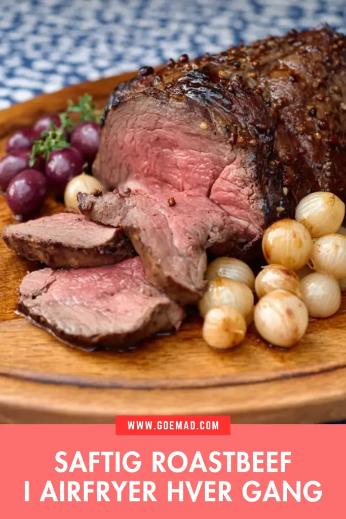 Saftig roastbeef i airfryer: sådan får du den perfekt hver gang