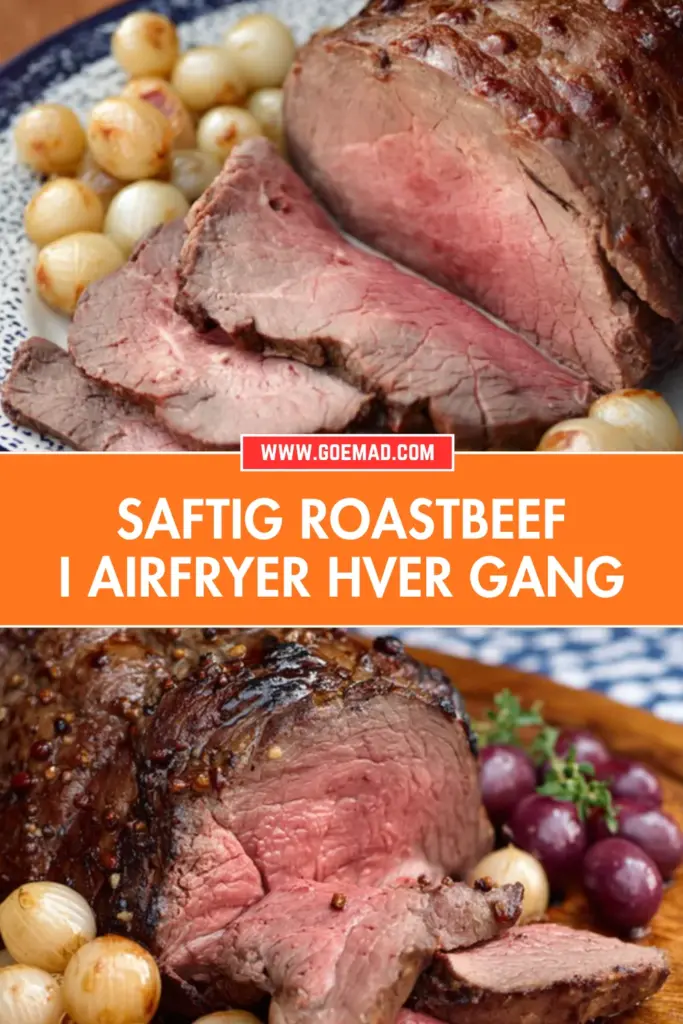 Saftig roastbeef i airfryer: sådan får du den perfekt hver gang