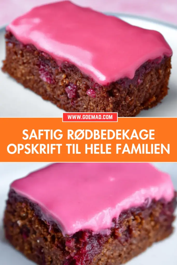 Nem rødbedekage: saftig, smuk og fuld af smag