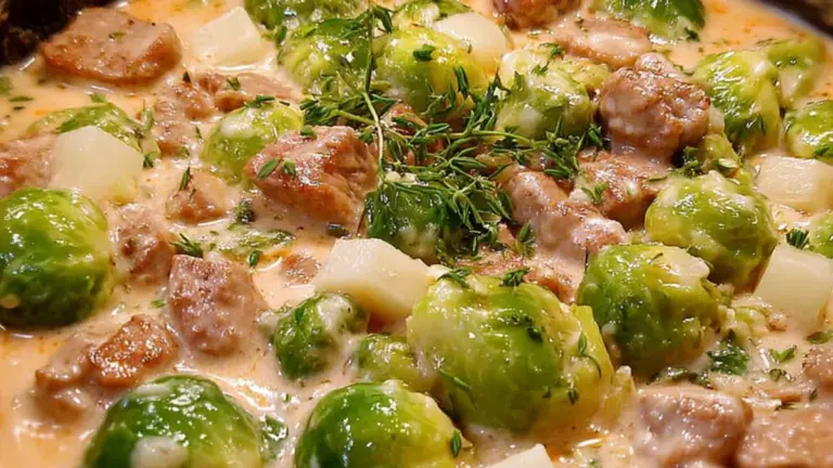 Rosenkålsgryde med nakkefilet: en varm og mættende hverdagsret