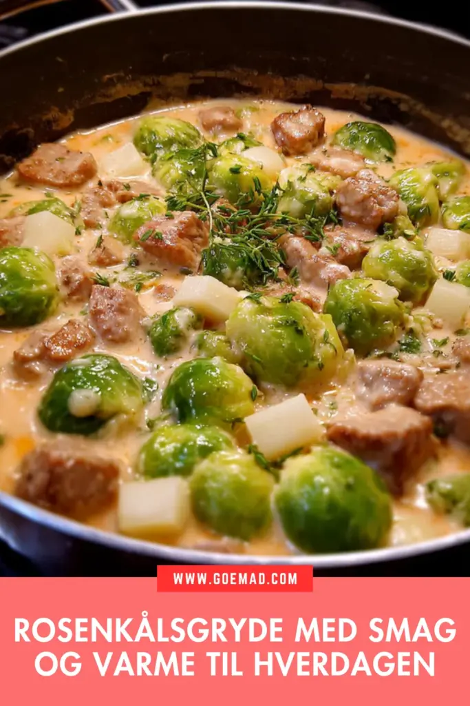 Rosenkålsgryde med nakkefilet: en varm og mættende hverdagsret