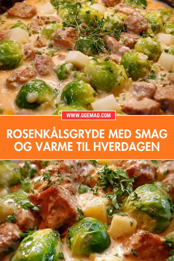 Rosenkålsgryde med nakkefilet: en varm og mættende hverdagsret
