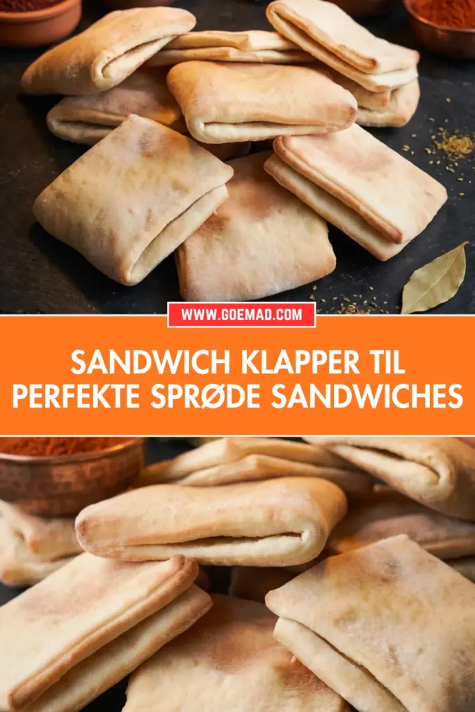 Sandwich klapper: den bedste hjemmelavede opskrift til sprøde sandwiches