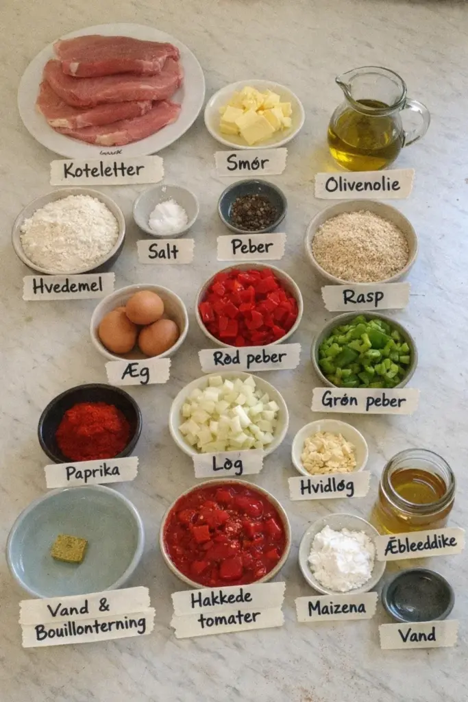 Klassisk sigøjnerschnitzel: sprød panering og fyldig hjemmelavet sauce