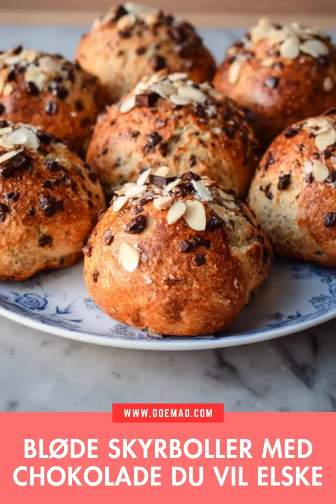 Skyrboller med chokolade: bløde, sunde og klar på 30 minutter