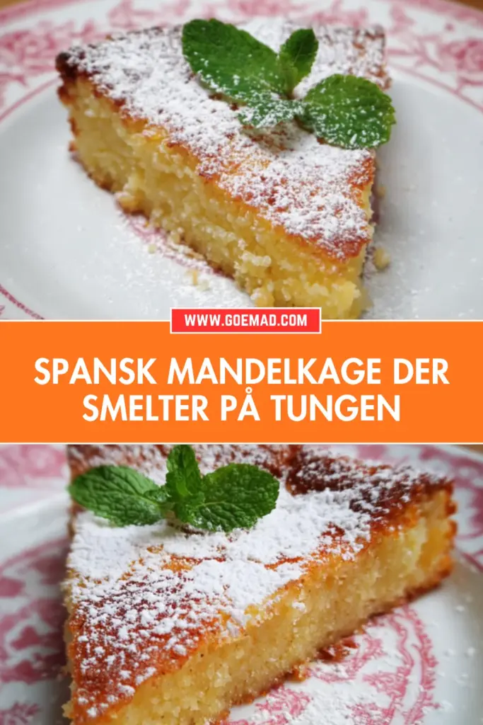 Spansk mandelkage der smelter på tungen: den bedste hjemmelavede opskrift