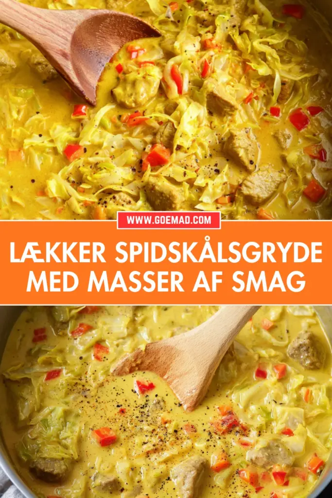 Spidskålsgryde med masser af smag: en nem hverdagsret du vil lave igen
