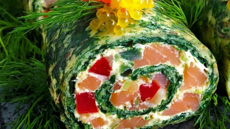 Nem spinatroulade med laks: en opskrift der altid virker