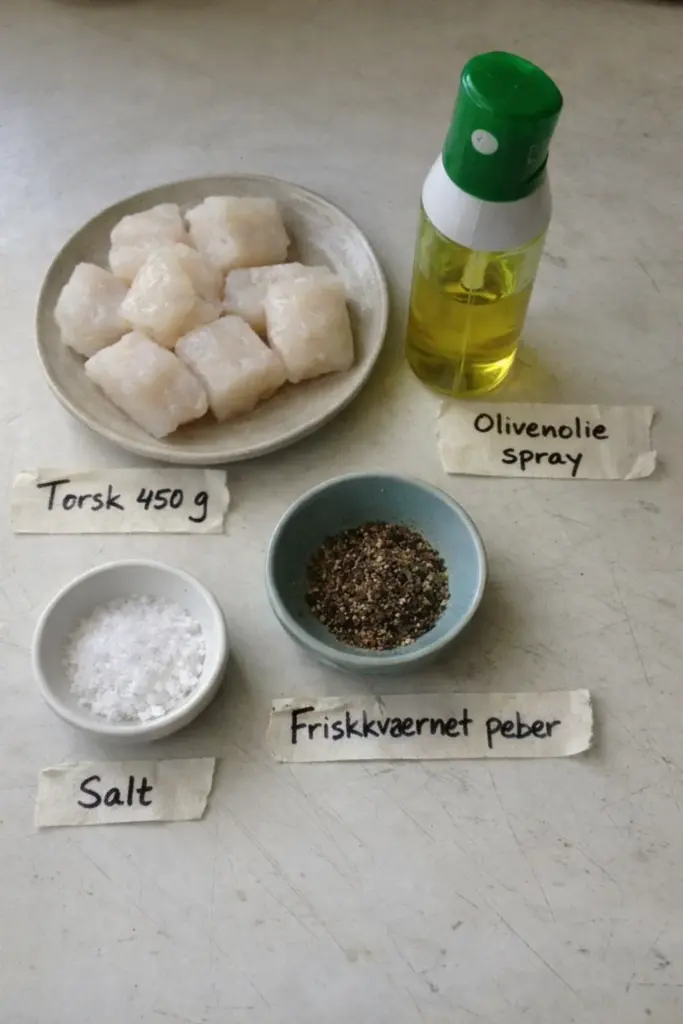 Torsk i airfryer: saftig og nem hverdagsret på et kvarter