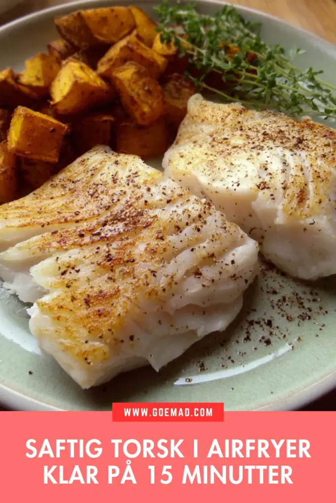 Torsk i airfryer: saftig og nem hverdagsret på et kvarter