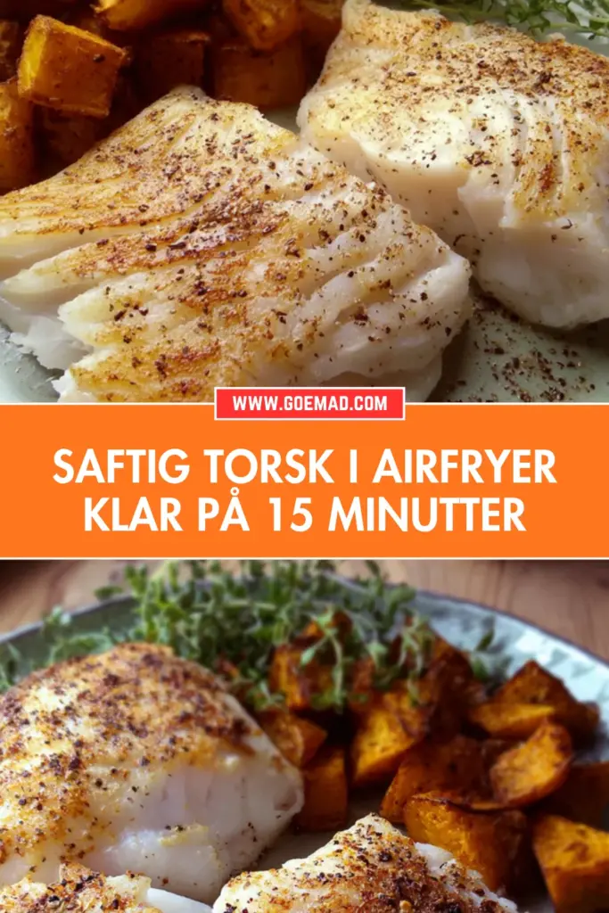 Torsk i airfryer: saftig og nem hverdagsret på et kvarter