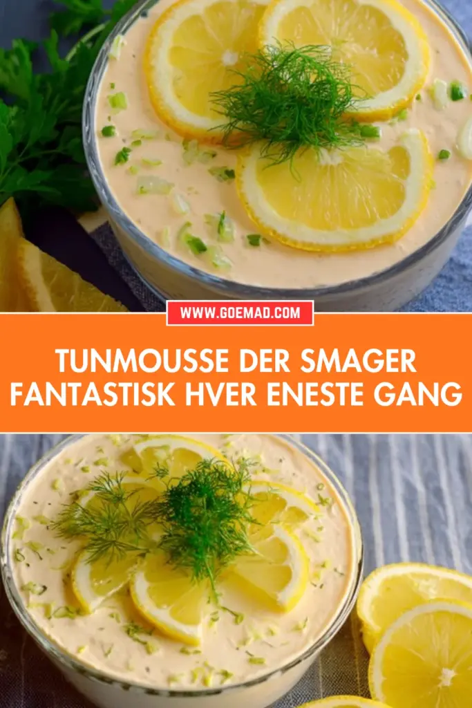 Tunmousse der smager fantastisk hver eneste gang