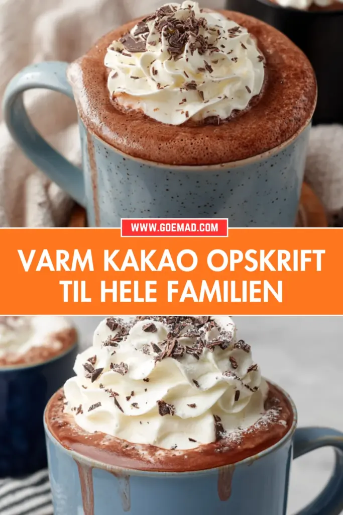 Varm kakao med mørk chokolade: den bedste opskrift til kolde dage