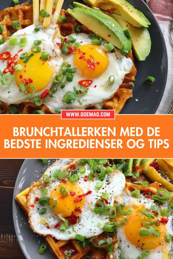 Brunchtallerken med de bedste ingredienser: sådan gør jeg det