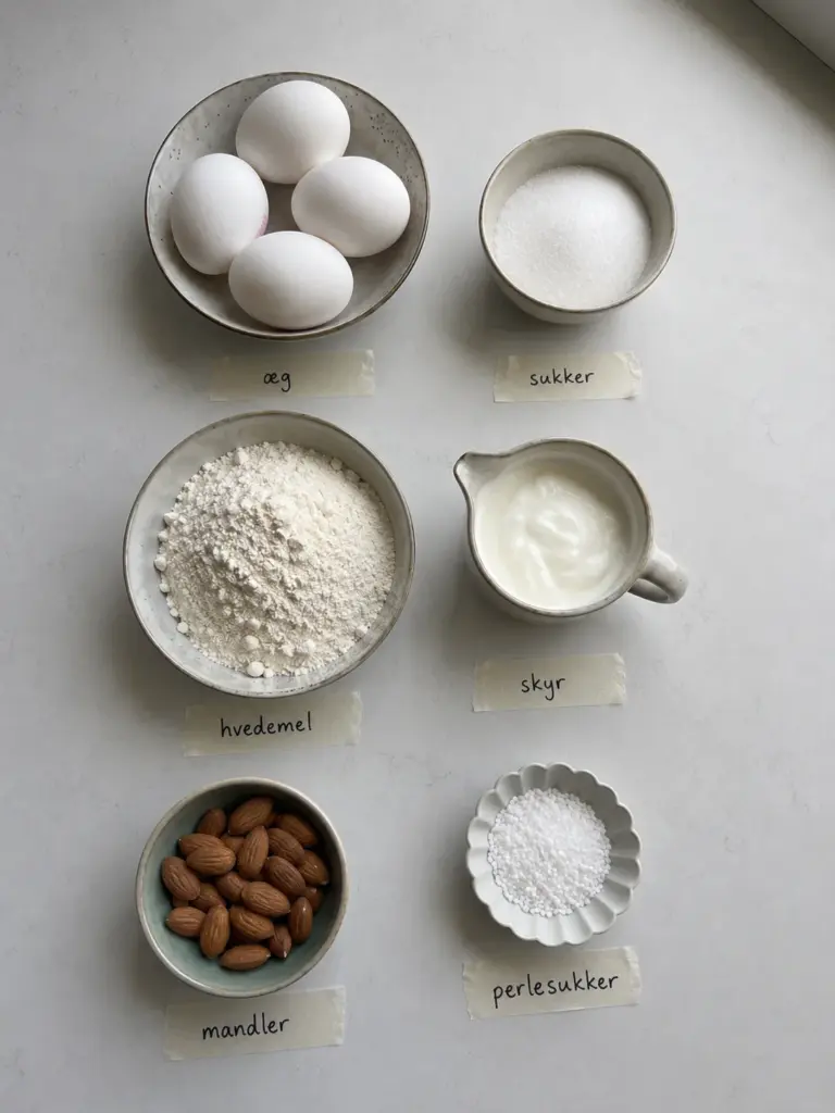 Amerikanske muffins med skyr og mandler: min bedste opskrift