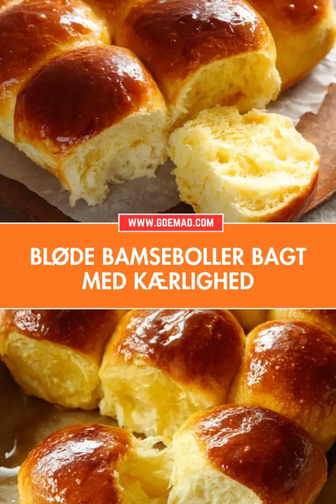 Hjemmebagte bamseboller: nem opskrift på de blødeste boller