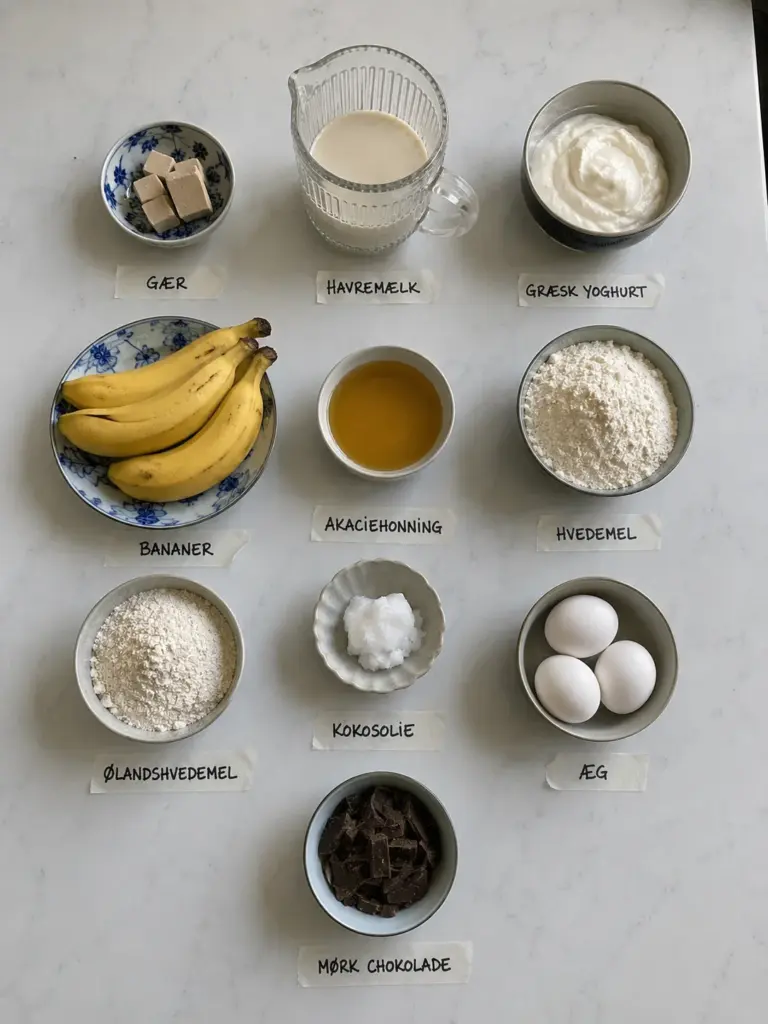 Saftige bananbrud med chokolade du vil bage igen og igen