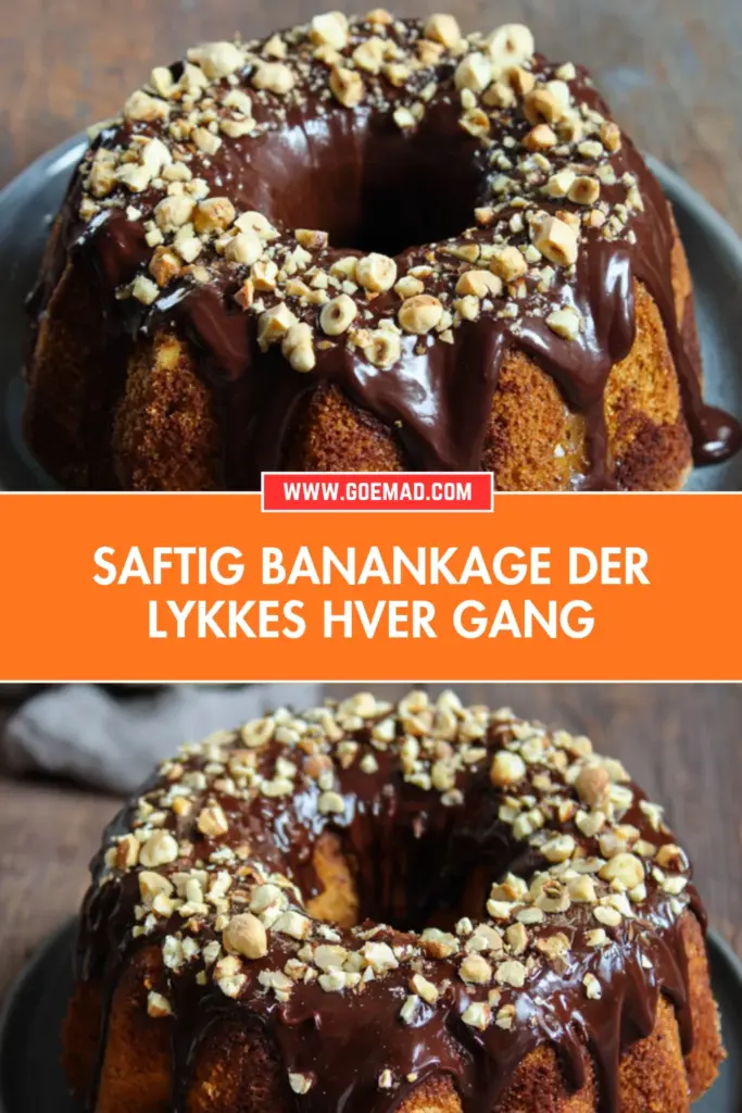 Saftig banankage der lykkes hver gang: min bedste opskrift