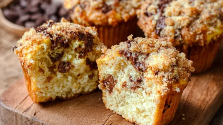 Bananmuffins der altid lykkes: nem opskrift med sprød crumble