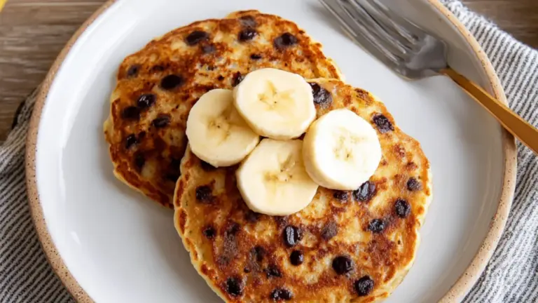 Saftige bananpandekager med chokolade: hurtig og lækker hverdagsopskrift