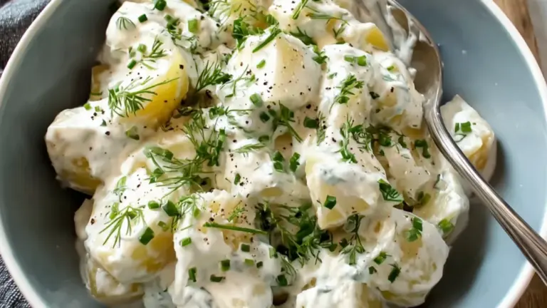 Nem bearnaise kartoffelsalat til grillaften: cremet og fuld af smag