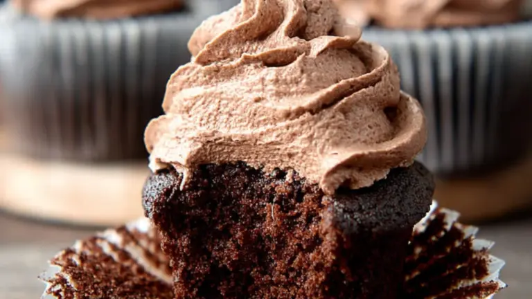 Black magic muffins: den bedste opskrift med chokolademousse
