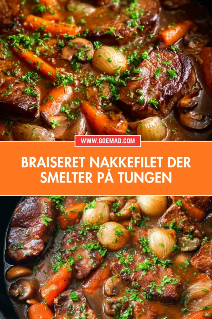 Braiseret nakkefilet i ovn: nem opskrift med dyb smag og mørt kød