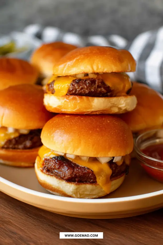 Klassisk cheeseburger opskrift med saftig bøf og smeltet ost