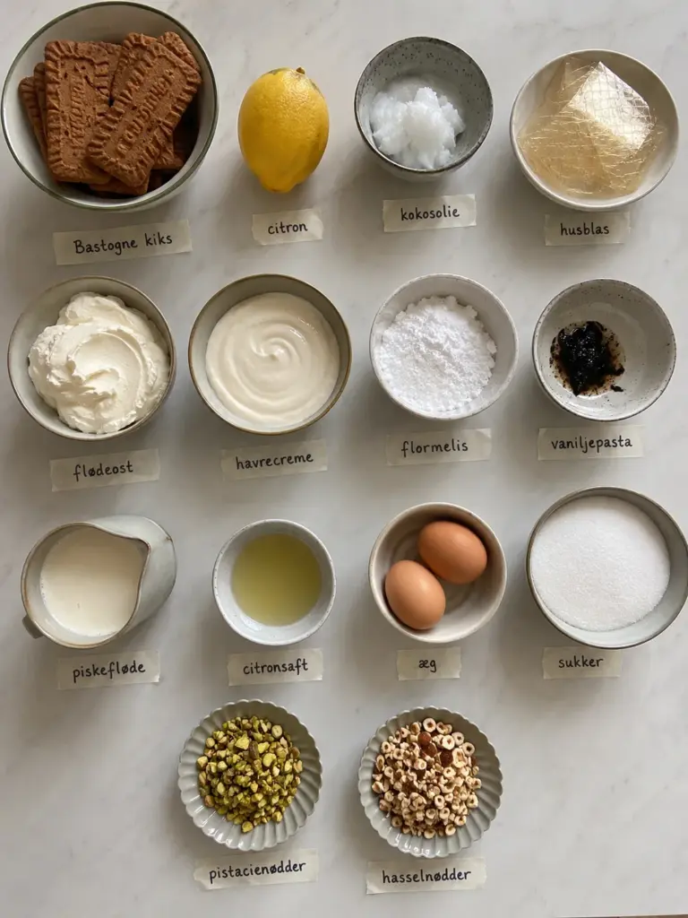 Nem citron cheesecake i glas: en frisk og cremet dessert til alle lejligheder