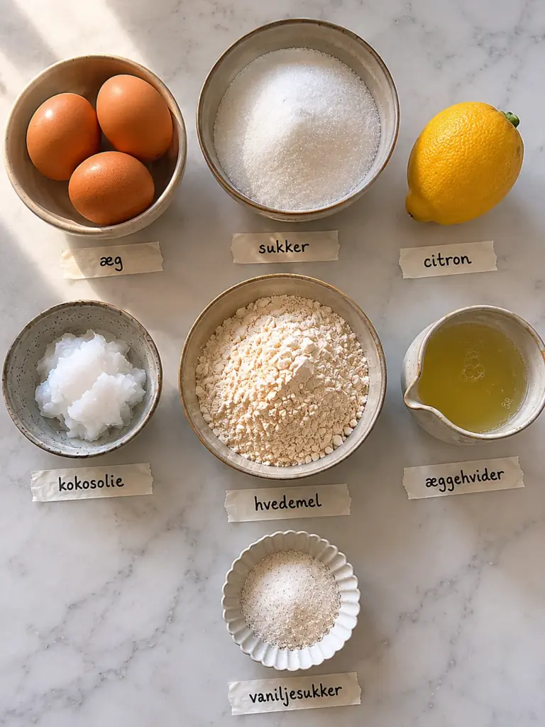 Citronkage med lemon curd: den bedste opskrift til en saftig og cremet kage