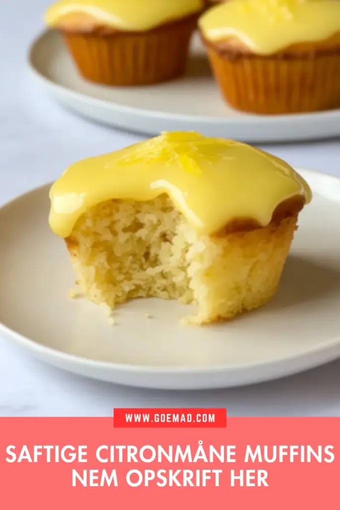 Citronmåne muffins: nem og saftig opskrift du vil bage igen og igen