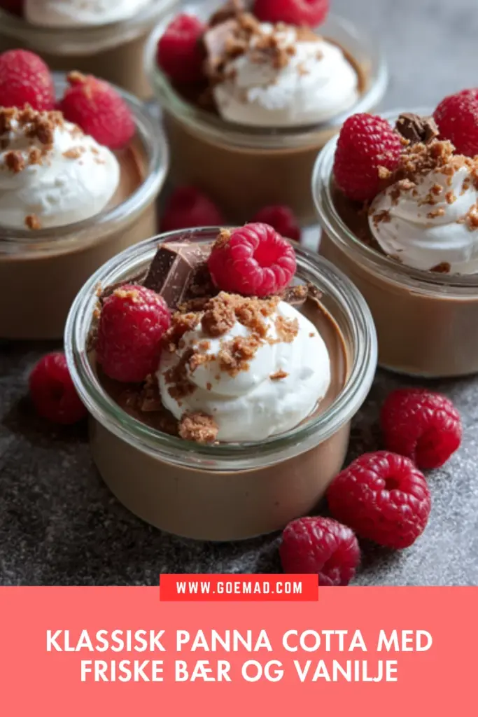 Panna cotta med friske bær: sådan laver du den perfekte klassiker derhjemme