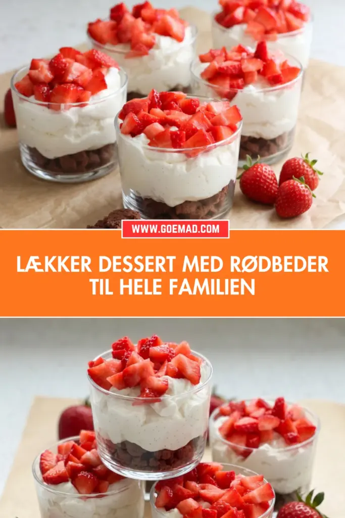 Nem dessert med rødbeder der faktisk smager fantastisk