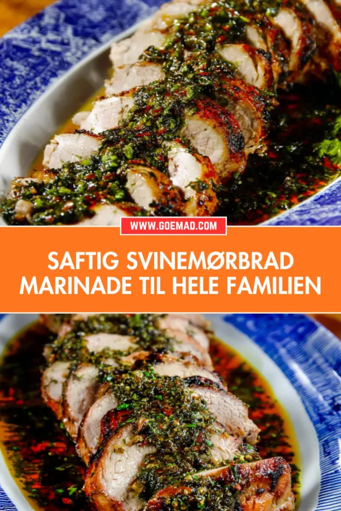 Saftig svinemørbrad marinade: familiens foretrukne opskrift til hverdagen