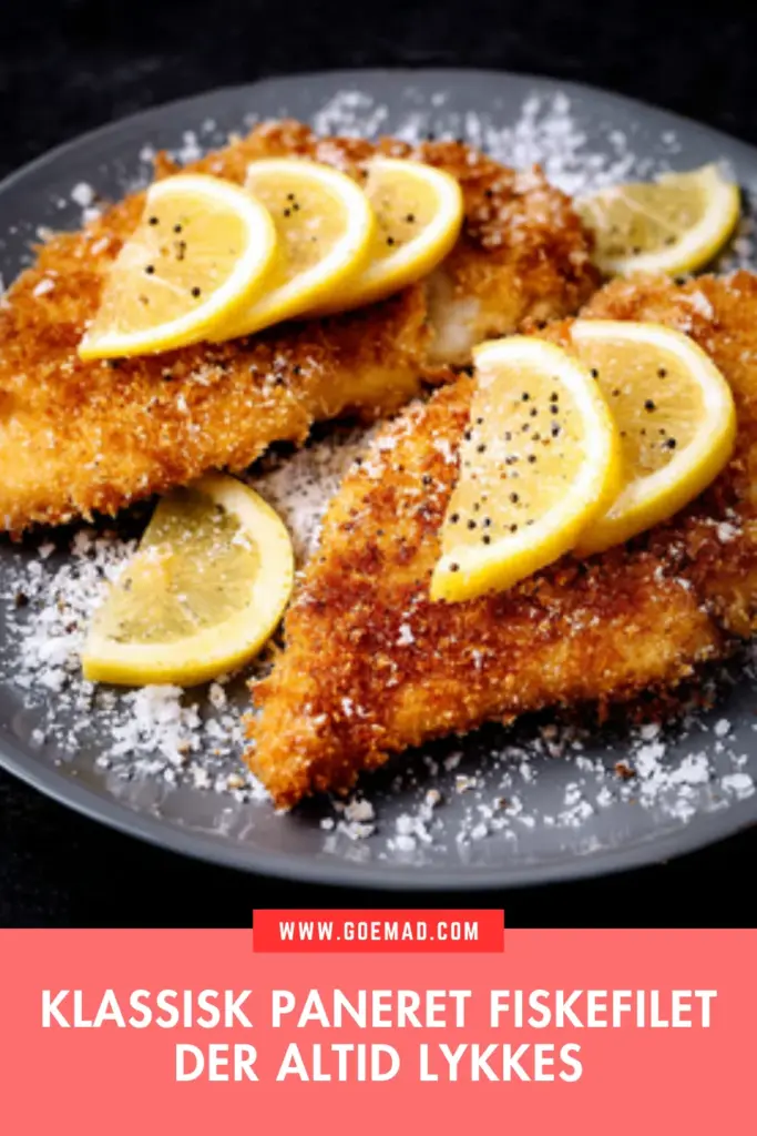 Nem paneret fiskefilet med gyldent rasp: en klassisk hverdagsopskrift