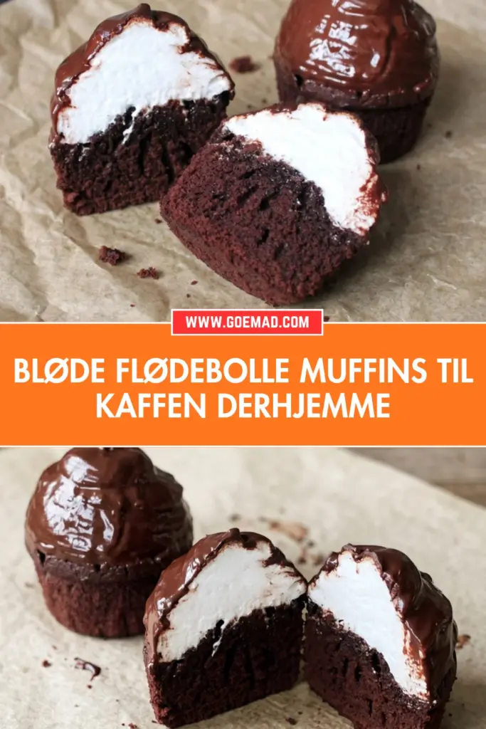Bløde flødebolle muffins: den bedste opskrift til kaffen derhjemme