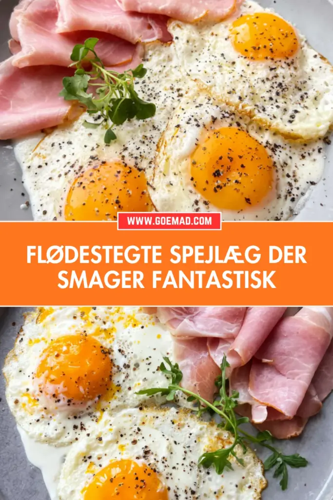 Flødestegte spejlæg: den bedste opskrift til en cremet morgenmad
