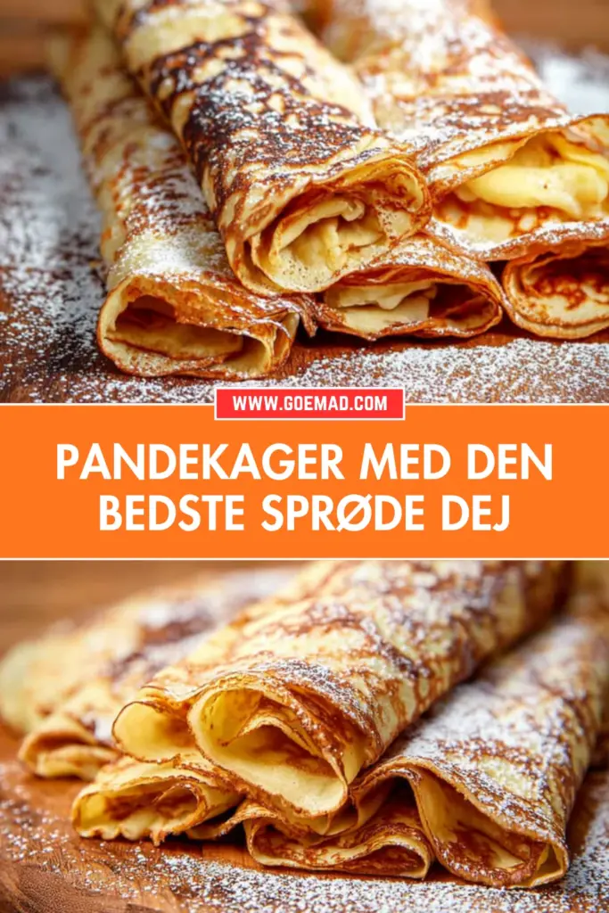 Pandekager med den bedste sprøde dej: sådan laver du dem derhjemme