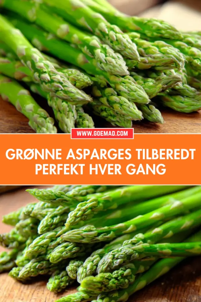 Grønne asparges tilberedt perfekt hver gang: sådan gør jeg det