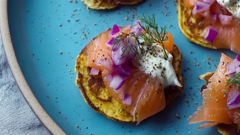 Blinis med laks: den bedste opskrift til fest og hverdagsbord