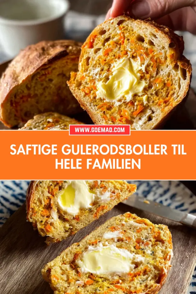 Gulerodsboller der altid lykkes: saftig og nem opskrift til hverdagen