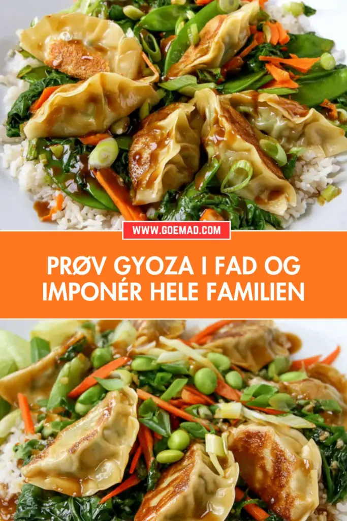 Gyoza i fad: den nemme opskrift der samler hele familien om bordet
