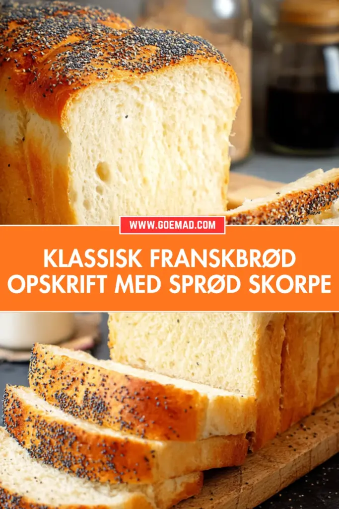Klassisk franskbrød opskrift med sprød skorpe og blødt krumme